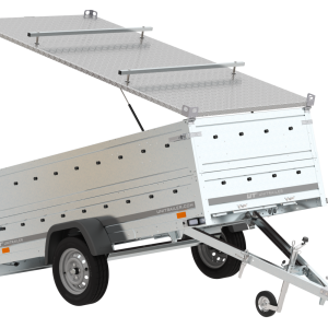 Anhänger GARDEN TRAILER 264 KIPP mit Bordwandaufsatz und Aludeckel