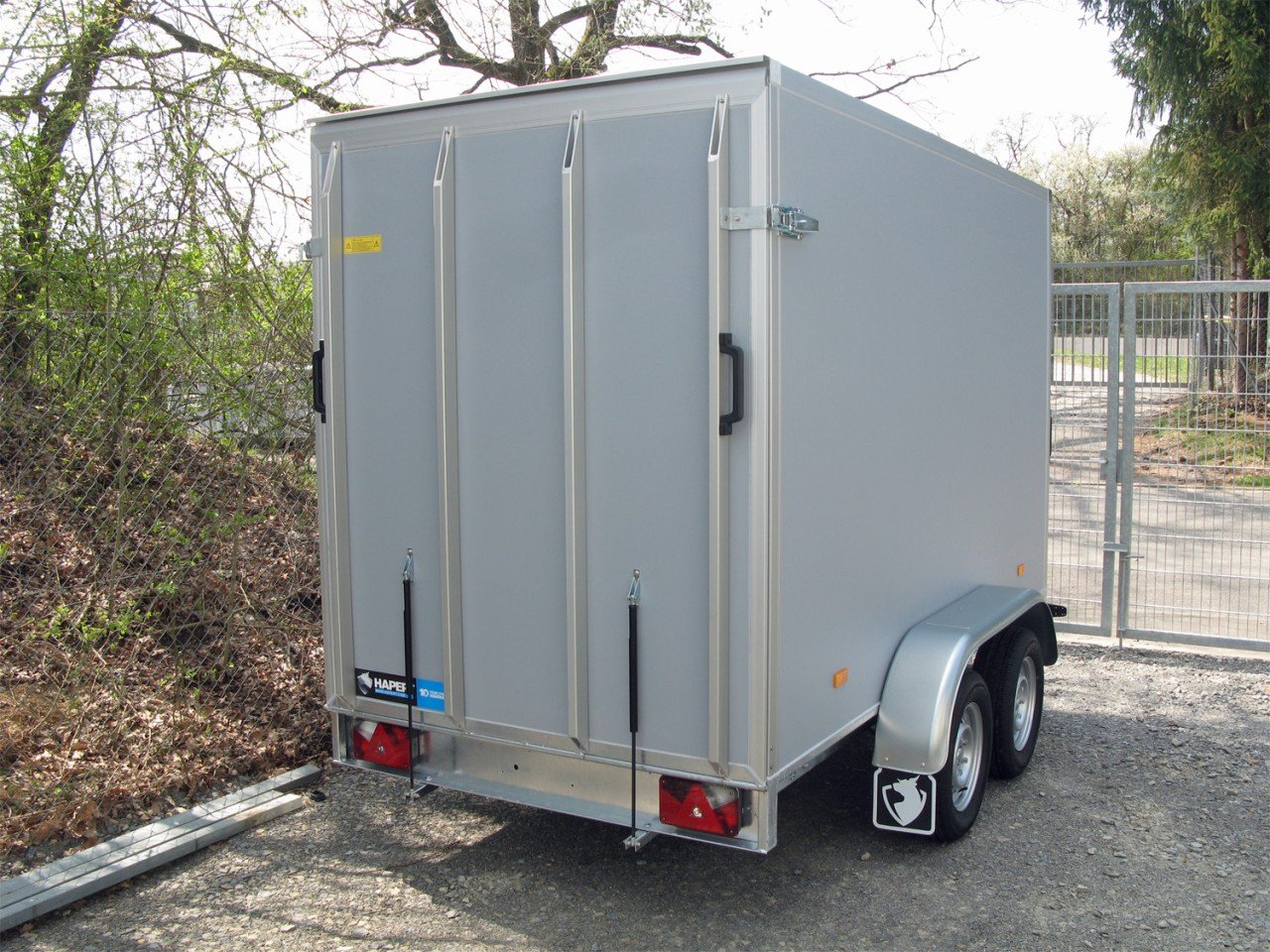 Hapert Sapphire L-2 – Kofferanhänger mit Rampe – 2000 kg – Bild 4