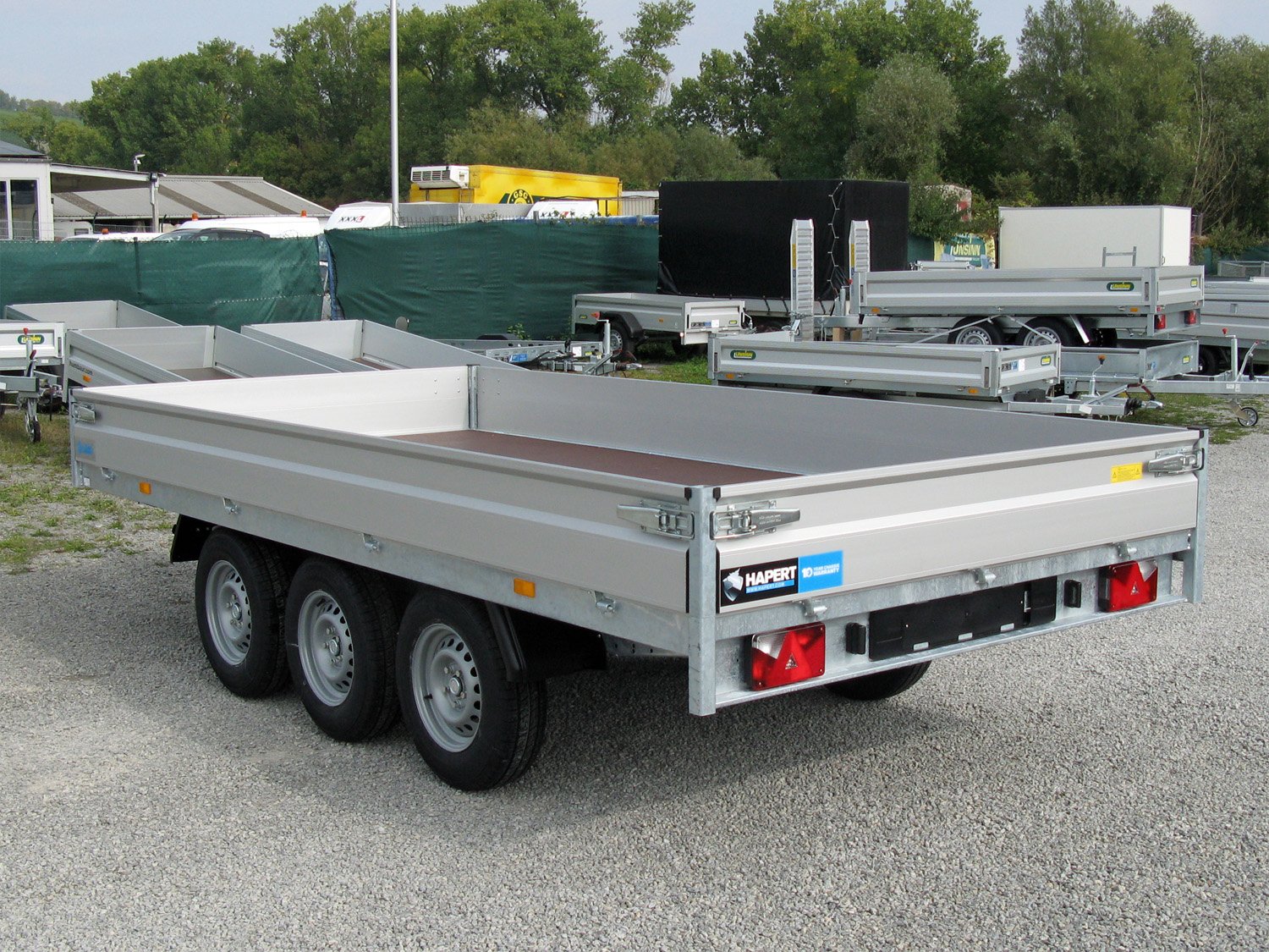 Hapert Azure H-3 – Auffahrpaket – 6050 x 2400 – Hochlader – 3500 kg – Bild 7