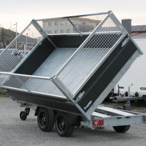 Hapert Cobalt Pro 3500 – 3-Seiten-Kipper – 3500 kg – Gitteraufsatz