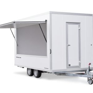 Humbaur HVK 20 37 22 – 24 PF30 – Verkaufsanhänger – 2000 kg