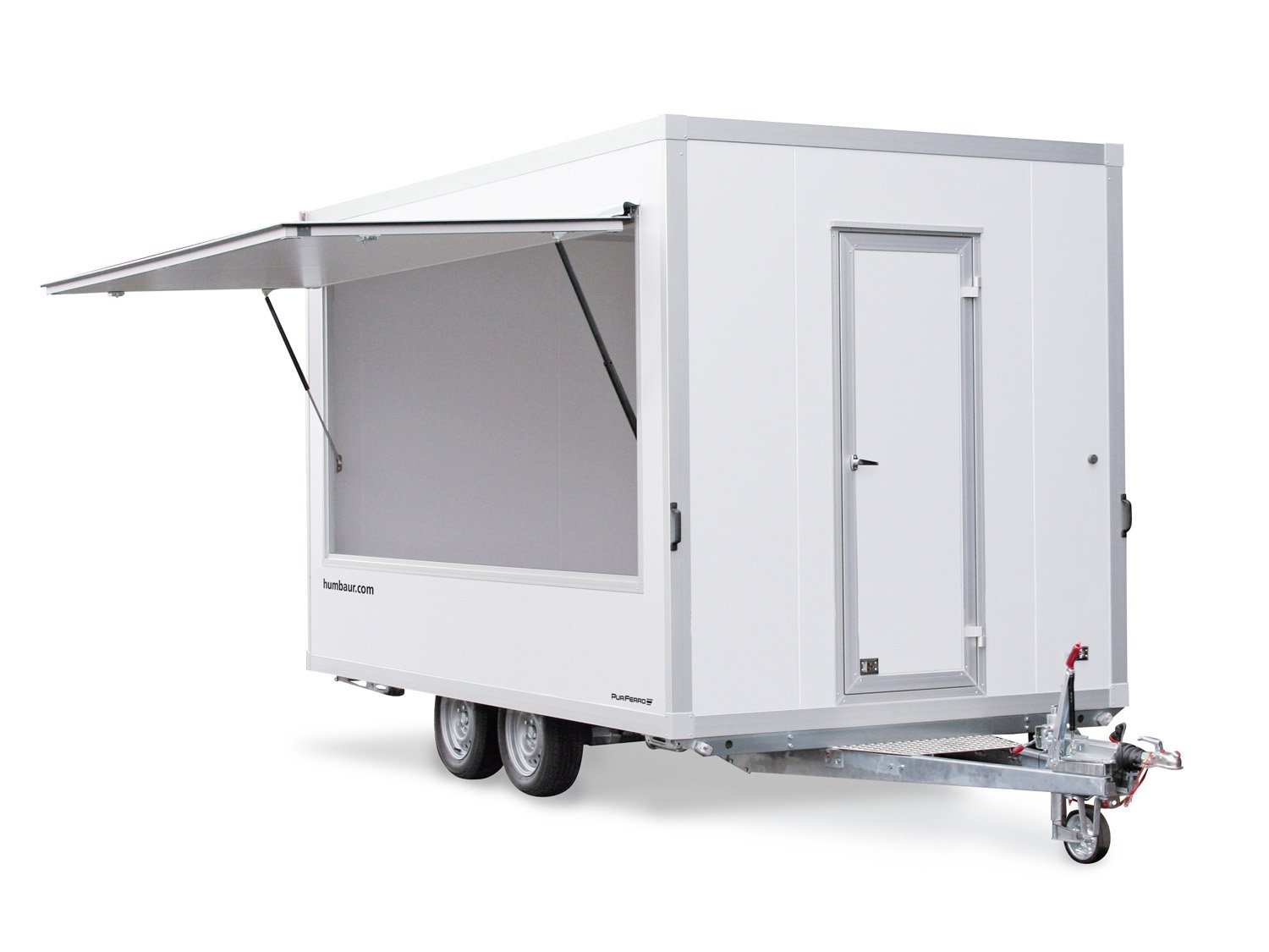 Humbaur HVK 20 37 22 – 24 PF30 – Verkaufsanhänger – 2000 kg