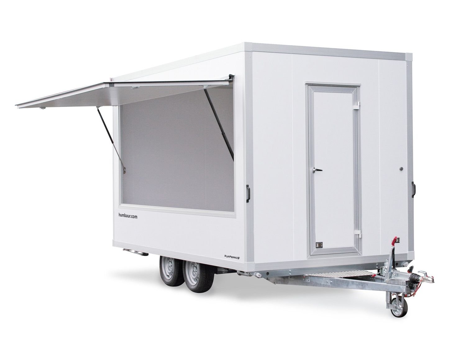 Humbaur HVK 20 37 22 – 24 PF30 – Verkaufsanhänger – 2000 kg – Bild 2