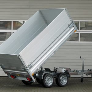 Humbaur HUK 303117 E-Pumpe Alu-BW-Aufsatz – Rückwärtskipper – 3000 kg