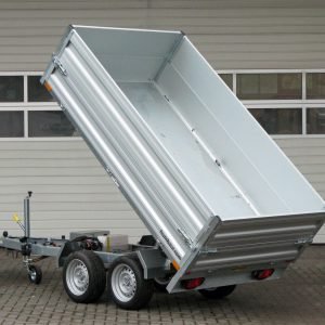 Humbaur HUK 272715 E-Pumpe u. BW-Aufsatz – Rückwärtskipper – 2700 kg