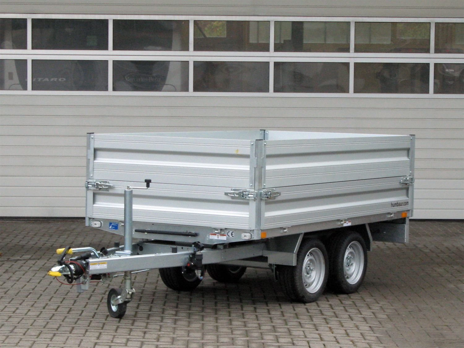 Humbaur HUK 272715 E-Pumpe u. BW-Aufsatz – Rückwärtskipper – 2700 kg – Bild 8