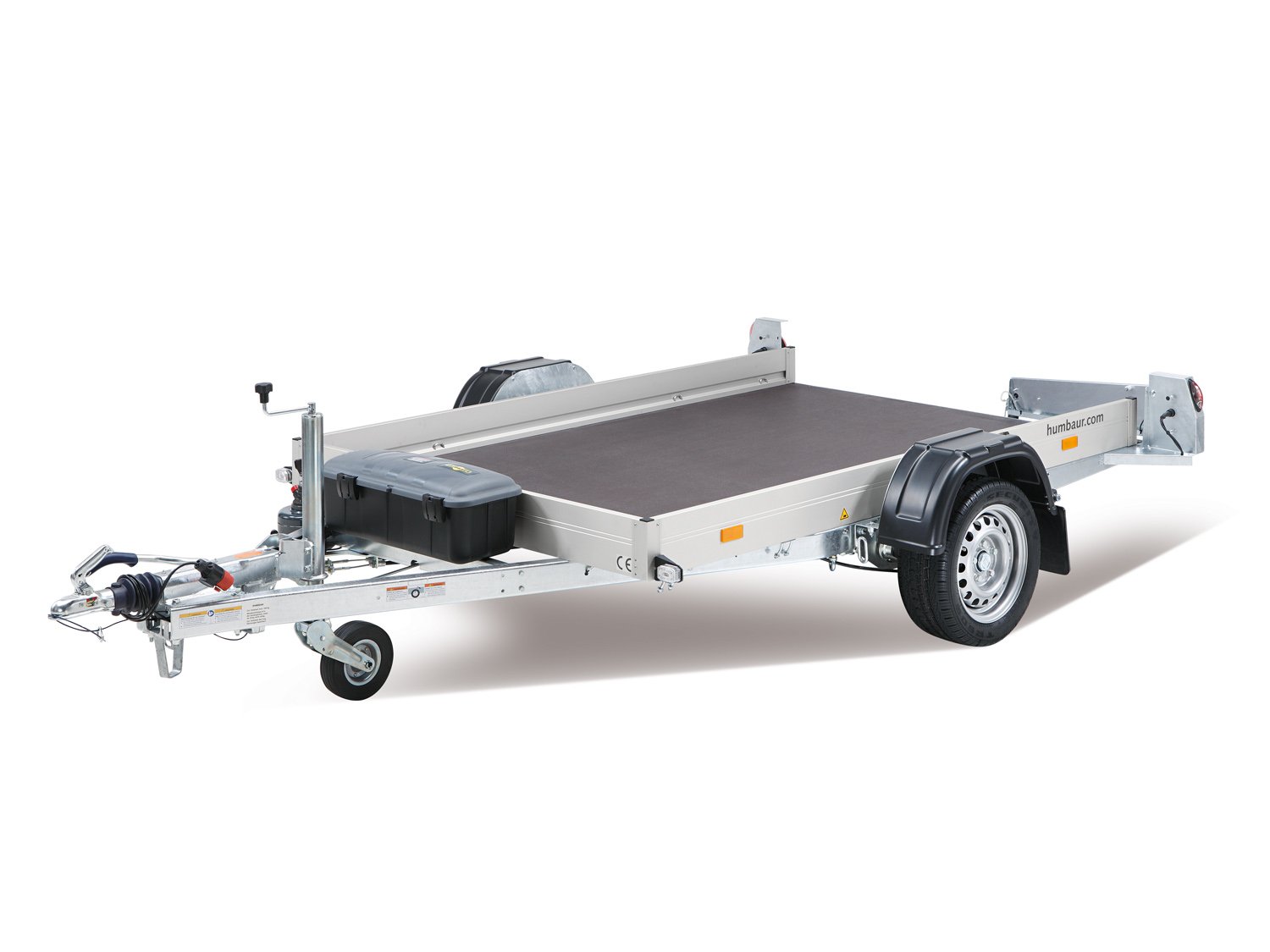 Humbaur HKT 132515 S – Absenkanhänger – 1350 kg