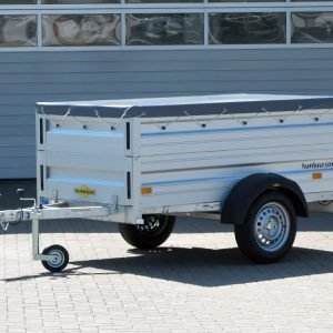Humbaur HA752111 KV – Einachsanhänger mit Aufsatz – 750 kg