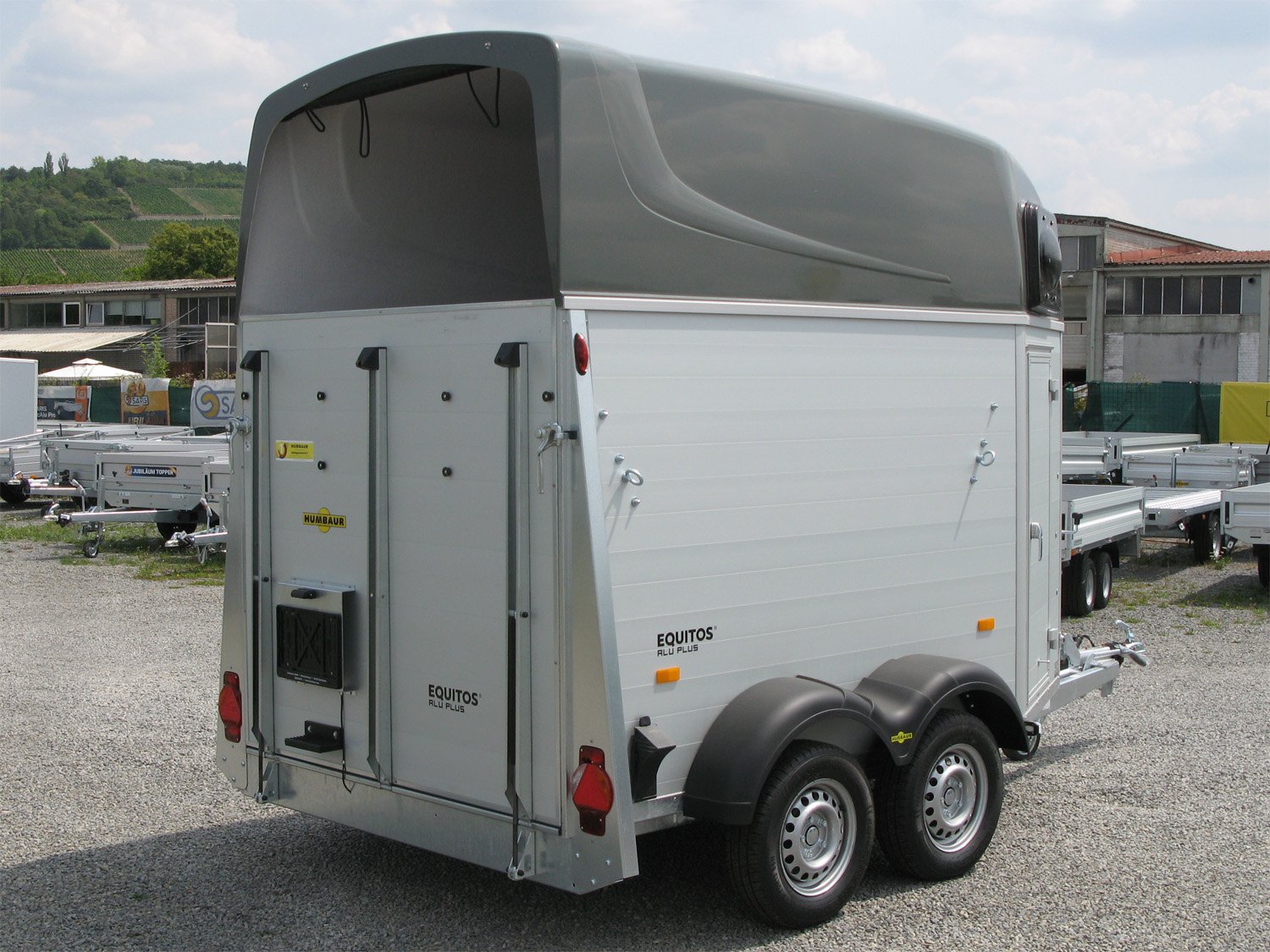 Humbaur Equitos Alu 2000 – Pferdeanhänger – 2000 kg – Bild 7