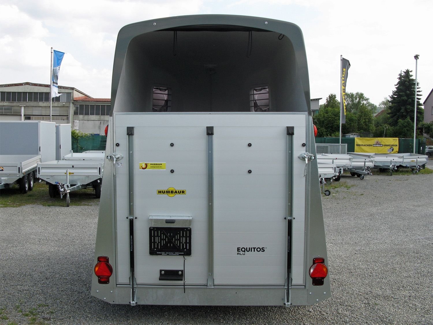 Humbaur Equitos Alu 2000 – Pferdeanhänger – 2000 kg – Bild 10