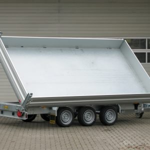 Humbaur HTK 3500.41 ALU Tridem – 3-Seiten-Kipper – 3500 kg