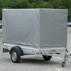 Humbaur HA752513 KV Hochplane – Einachsanhänger – 750 kg