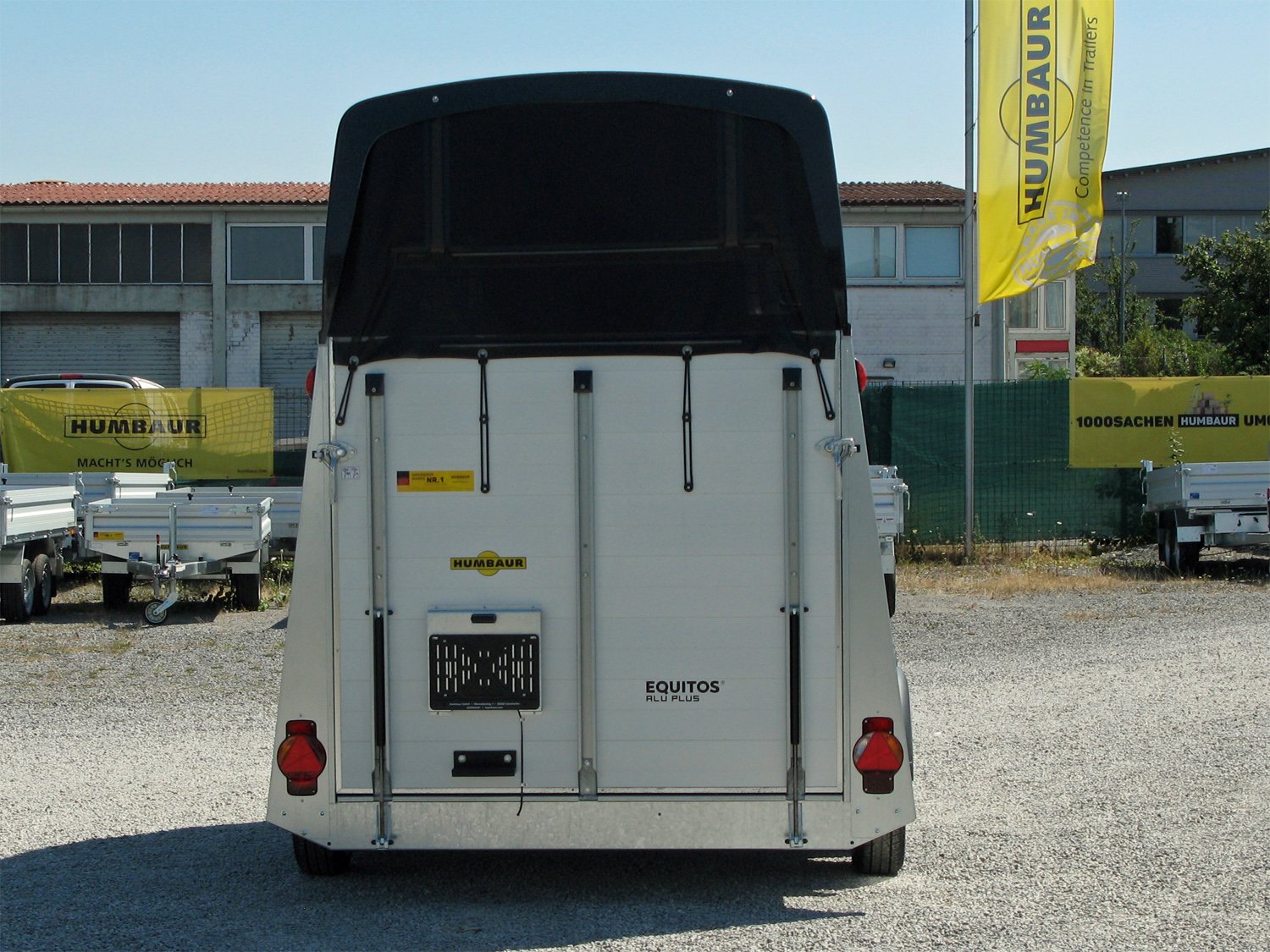 Humbaur Equitos Alu Plus 2000 – Pferdeanhänger – 2000 kg – Bild 11
