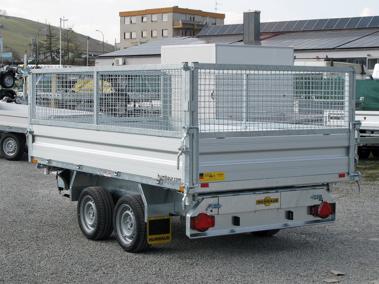 Humbaur HTK 3000.31 ALU Gitteraufsatz – 3-Seiten-Kipper – 3000 kg – Bild 8