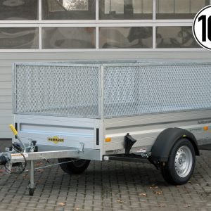 Humbaur HA132513 KV 100 km/h Gitteraufsatz – Einachsanhänger – 1300 kg