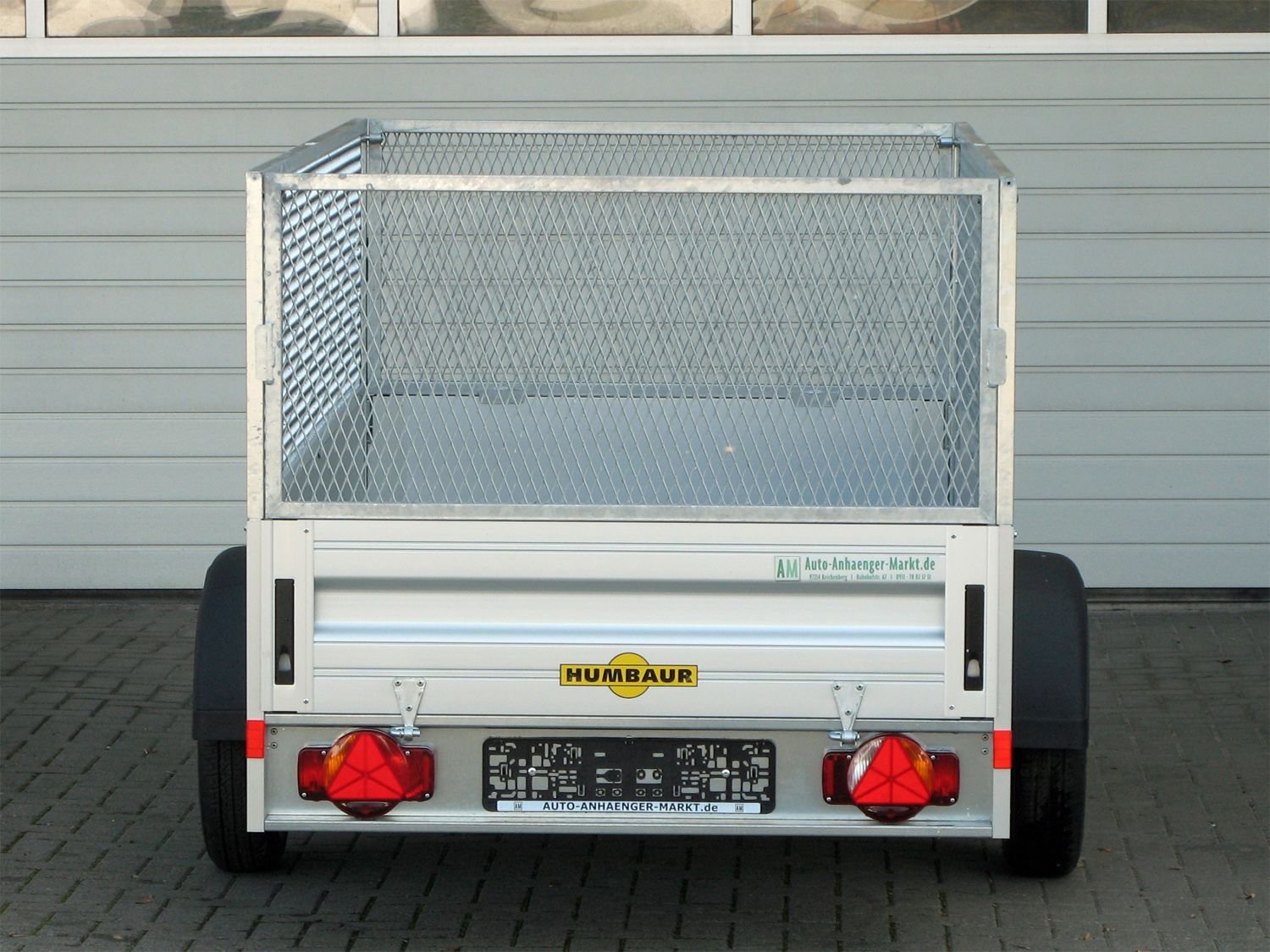 Humbaur HA132513 KV 100 km/h Gitteraufsatz – Einachsanhänger – 1300 kg – Bild 6