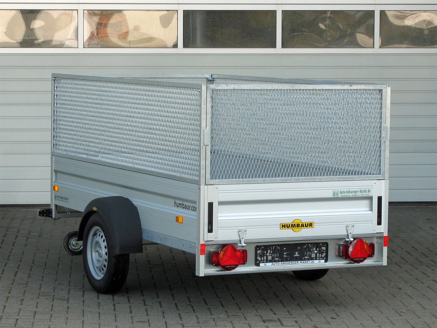 Humbaur HA132513 KV 100 km/h Gitteraufsatz – Einachsanhänger – 1300 kg – Bild 7