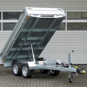 Humbaur HUK 272715 E-Pumpe – Rückwärtskipper – 2700 kg