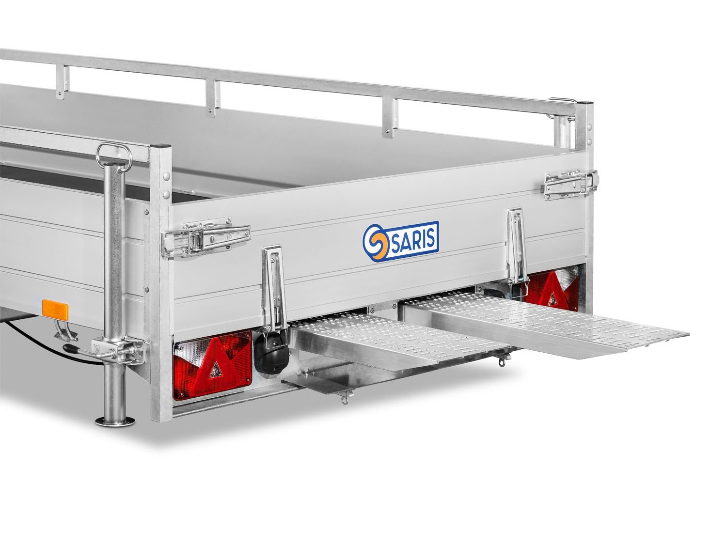 Saris McAlu Pro FW 2000 Auffahrrampne – Einachsanhänger – 2000 kg – Bild 12