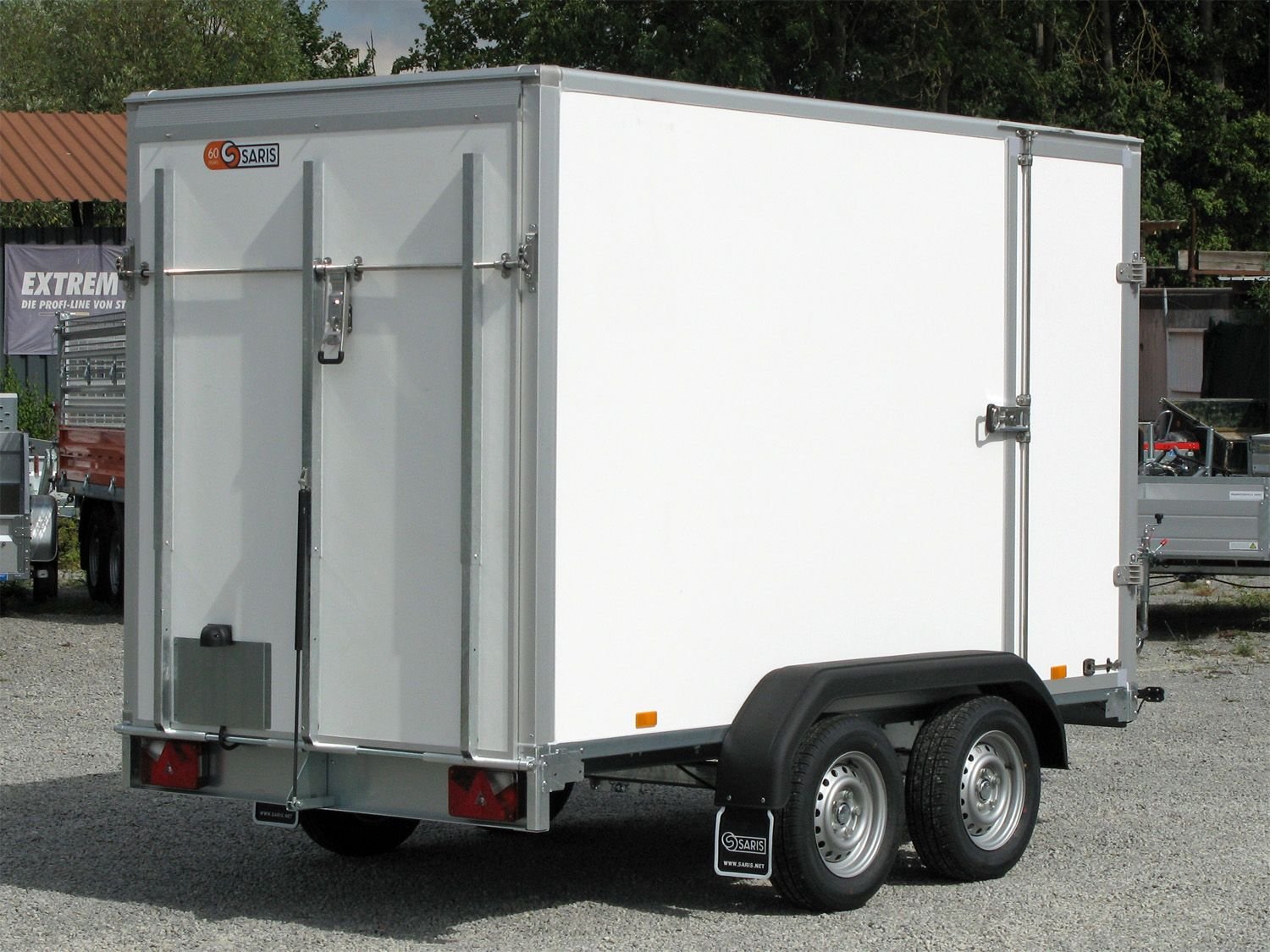 Saris FW 2000 Rampe Seitentüre – Kofferanhänger – 2000 kg – Bild 6