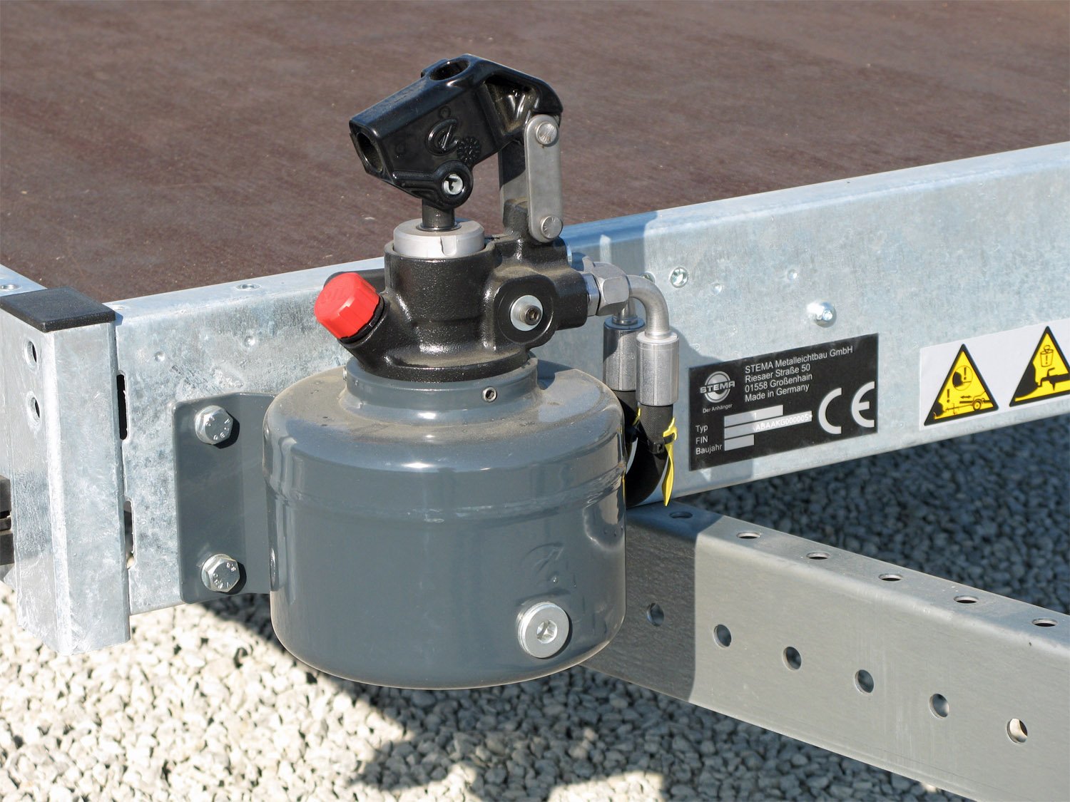 STEMA WOM XT 750 STS O1 7.5-25-13.1 – Absenkanhänger – 750 kg – Bild 11