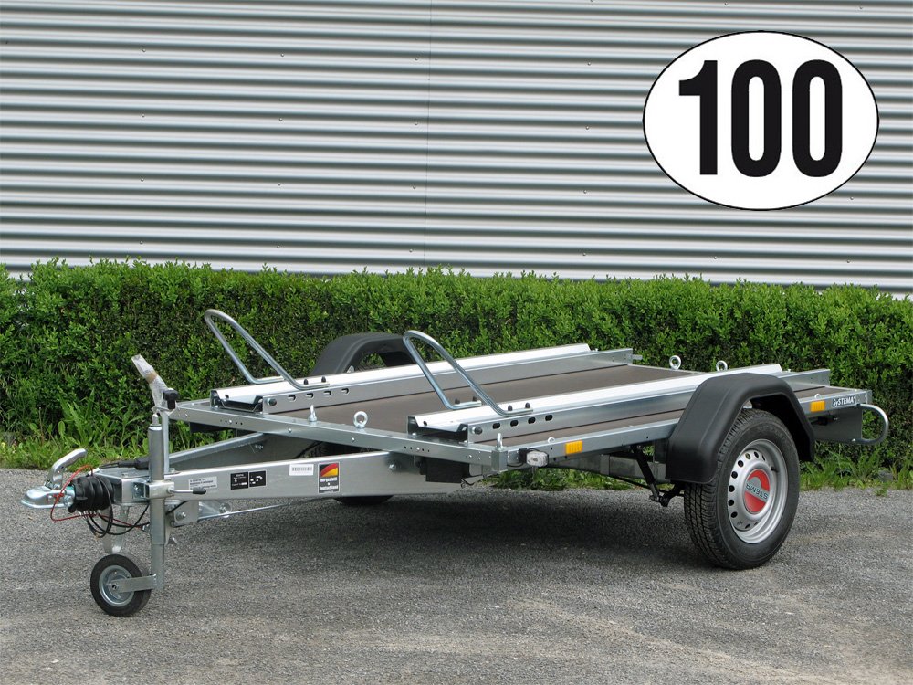 STEMA STLP 850 – 100 km/h – Motorradanhänger – 850 kg