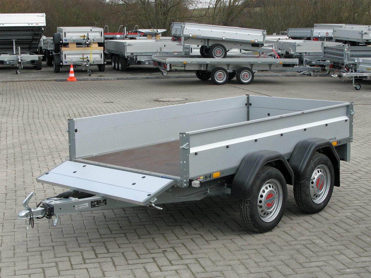 STEMA ST O1 7.5-25-13.2 – Tandemanhänger – 750 kg – Bild 4