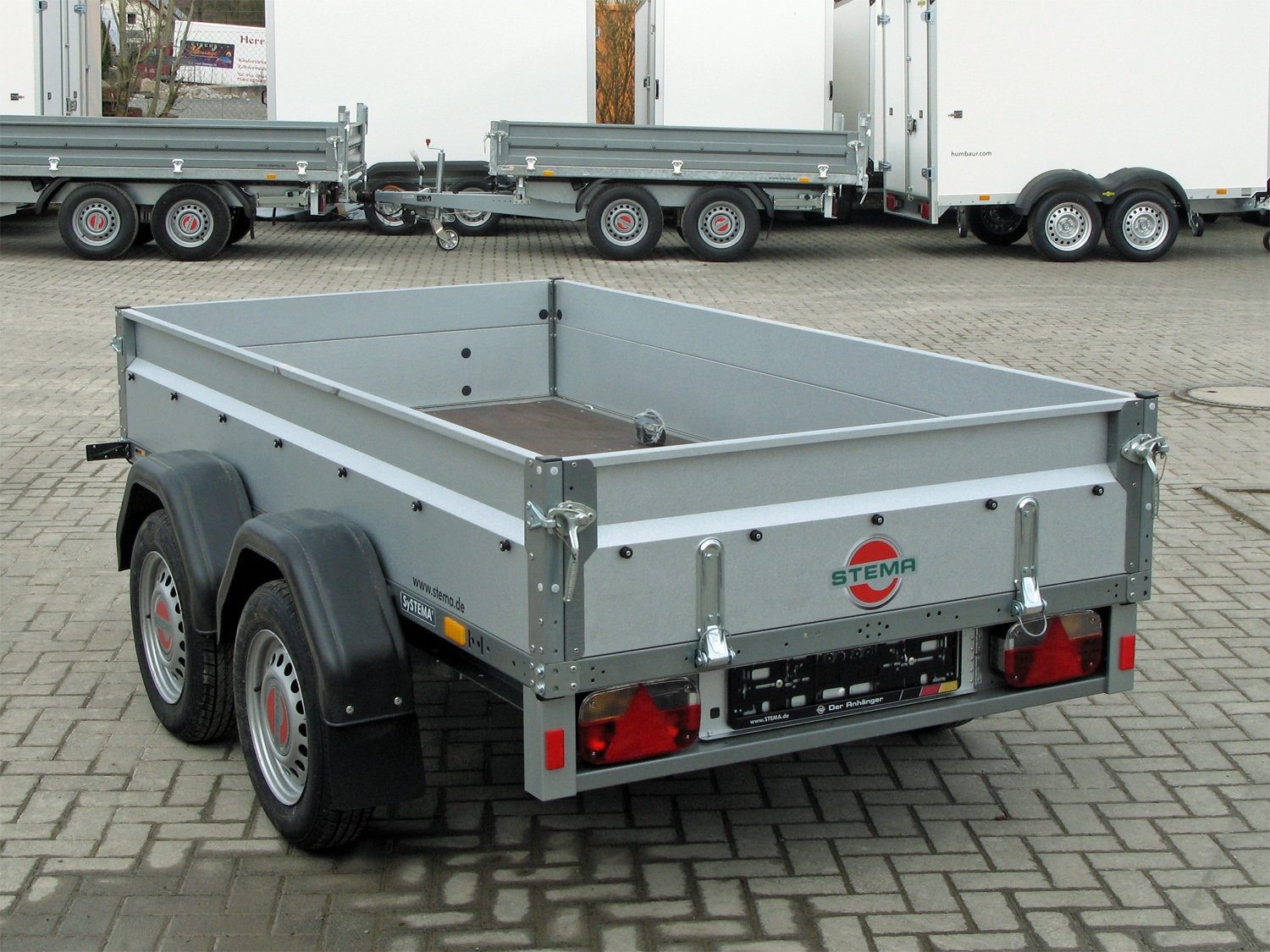 STEMA ST O1 7.5-25-13.2 – Tandemanhänger – 750 kg – Bild 5