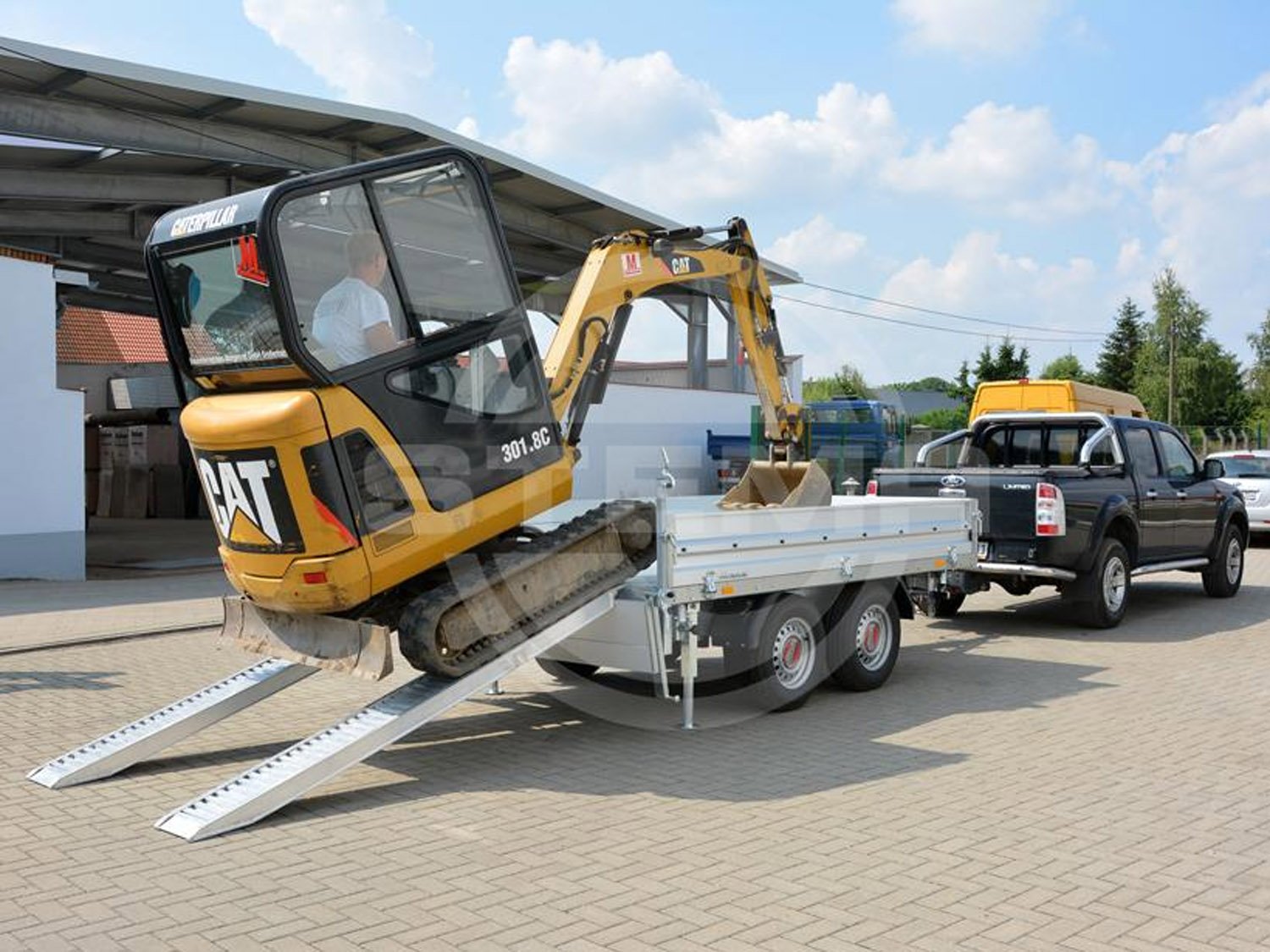 STEMA SHDK 35-36-20.2B TRIUS ALU – 3-Seiten-Kipper – 3500 kg – Bild 3