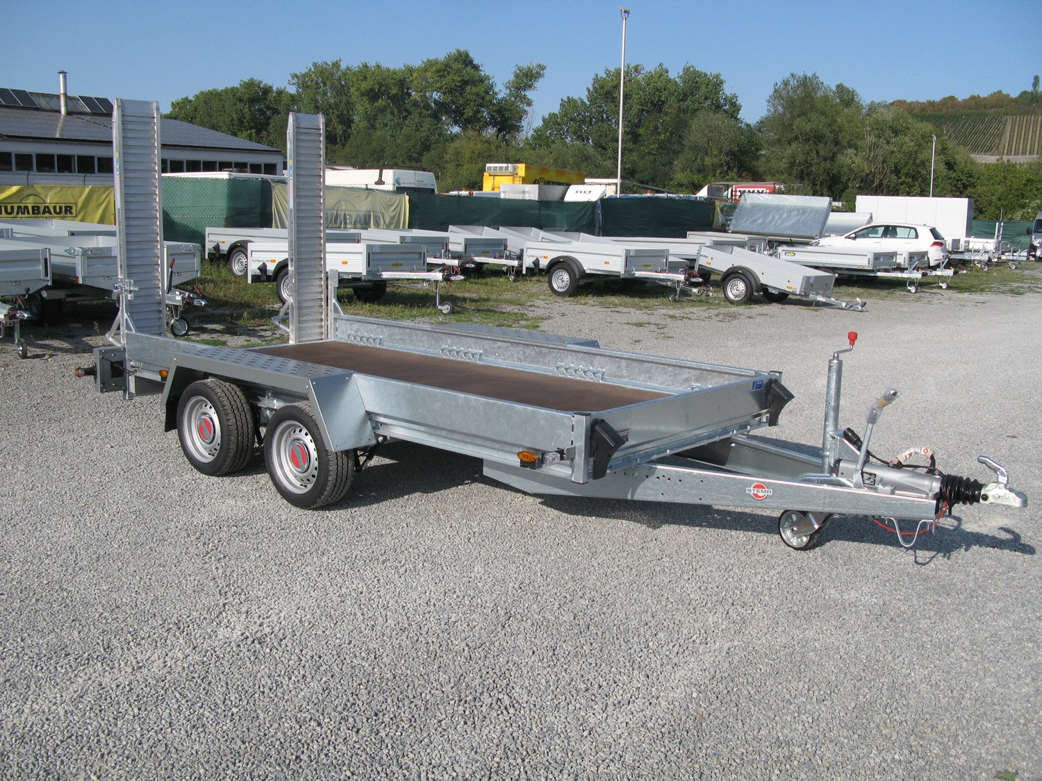 STEMA BMAT O2 35-30-16.2 Alurampen – Maschinentransporter – 3500 kg
