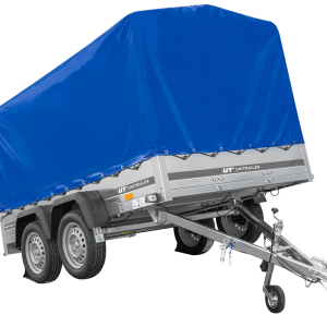 Zweiachsanhänger 264×150 UNITRAILER GARDEN 265/2 KIPP mit Rahmen H-1100