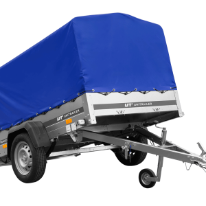 Einachsanhänger auf Blattfedern 200×125 UNITRAILER GARDEN 201/R KIPP mit H-800-Rahmen