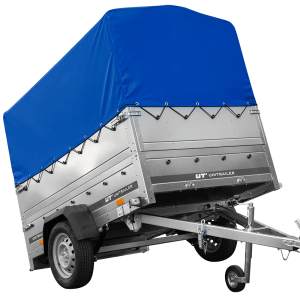 Leichtanhänger auf Blattfedern 200×125 UNITRAILER GARDEN 201/R KIPP mit BIS-Seiten, H-800-Rahmen