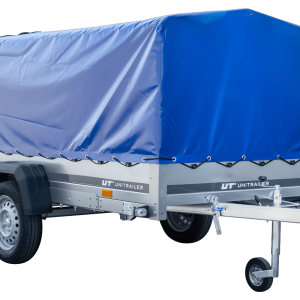 Einachsanhänger mit Blattfedern 264×125 UNITRAILER GARDEN 264/R KIPP mit H-800-Rahmen