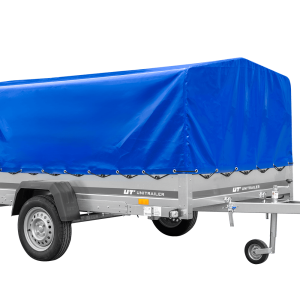 Einachsiger Anhänger auf Blattfedern 264×150 UNITRAILER GARDEN 265/R KIPP mit H-800 Rahmen