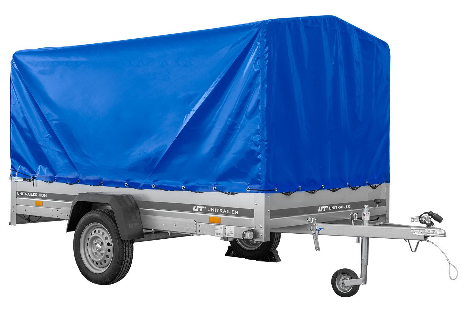 Autotransportanhänger auf Federn 264×150 UNITRAILER GARDEN 265/R KIPP mit H-1100 Rahmen