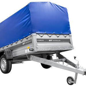 Ungebremster Anhänger 264×125 UNITRAILER FORCE 264 KIPP mit H-800 Spriegel