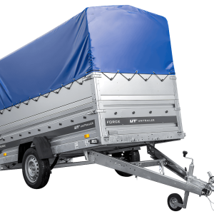 Leichter Anhänger auf Blattfedern 264×125 UNITRAILER FORCE 264/R KIPP mit BIS-Seitenwänden, H-800-Rahmen