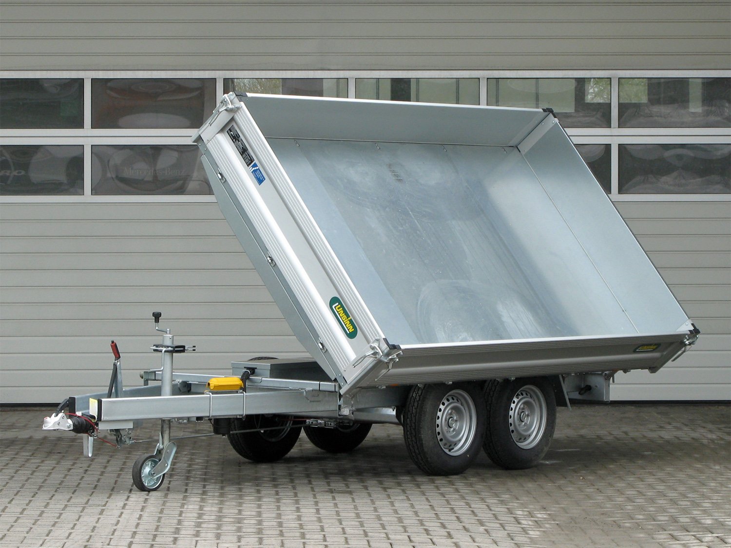 Unsinn UDK 3017-30-14 – 3-Seiten-Kipper mit Stahlblechaufsatz- 3000 kg – Bild 7